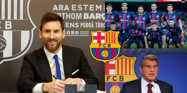 El Barca venció al Atlético de Madrid de Diego Simeone y fue claro sobre Leo.