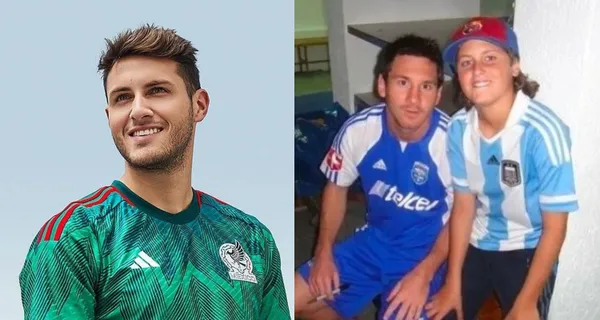 El Bebote sorprendió en redes sociales con la playera de una selección distinta a la de México y Argentina