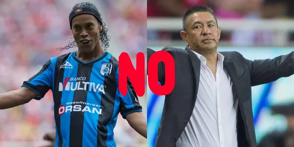 El brasileño jugó en el Querétaro, donde tuvo una curiosa petición a su entonces director técnico, Ignacio Ambriz