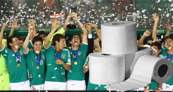 El campeón del mundo con México que ahora promociona papel higiénico en comerciales.