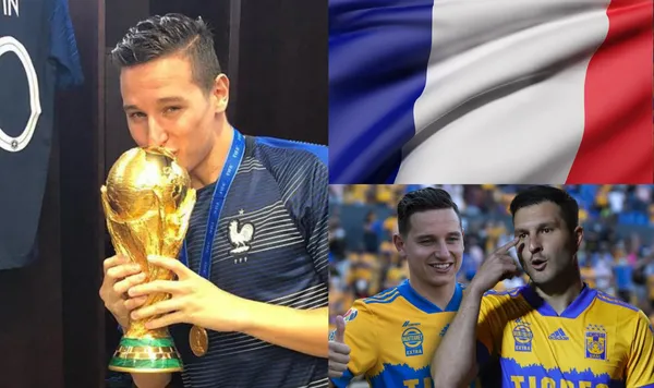 El campeón del mundo no deja recibir apoyo desde Francia de su pequeña fanática que lo sigue desde Olympique de Marsella y que ahora es una 'Incomparable' más