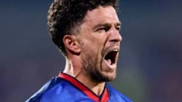 El capitán celeste anotó el ansiado gol para poner arriba a los cruzazulinos