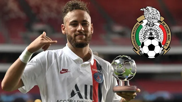 El capitán de la selección brasileña, Neymar Jr y el regalo que le dio al que considera el mejor jugador mexicano.