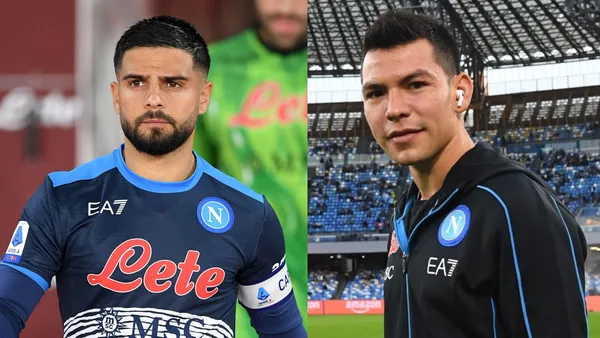 El capitán del Napoli, Lorenzo Insigne, insiste en no pasarle el balón a Hirving Lozano y demuestra que no lo quiere en el equipo