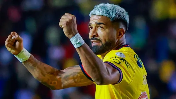 El charrúa se ha convertido en la gran figura del América luego de sus dos anotaciones ante el Toluca