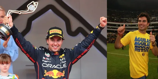 El Checo Pérez demostró su amor por el América y dio una predicción de cara a la Liguilla de la Liga MX.