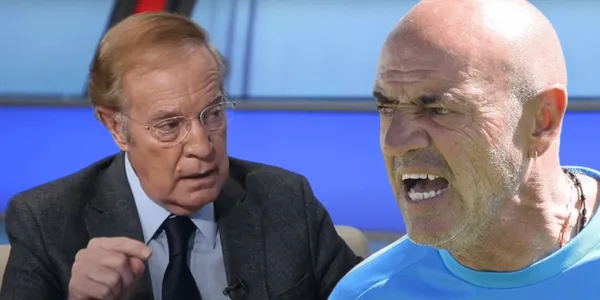 El Chelís golpeó José Ramón Fernández en pleno en vivo y así reaccionó el panelista de ESPN