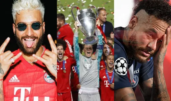 El club alemán en su cuenta de Twitter en espalo se la aplicó con todas las de ley a Neymar.