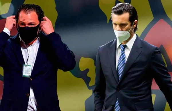 El Club América habría decidido mantener a Santiago Baños y Santiago Solari para el Claúsura 2022, luego del fracaso en el Apertura 2021.