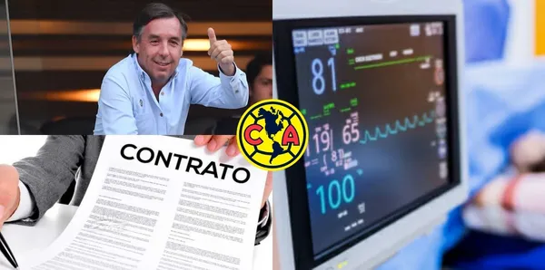 El Club América lo salva del retiro, luego de que lucho por su vida firma con las águilas y ya entrena en Coapa.