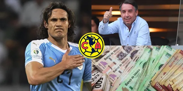 El Club América vuelve a la pelea por Cavani.