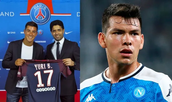 El club de París está interesado en los servicios del futbolista mexicano Hirving Lozano.