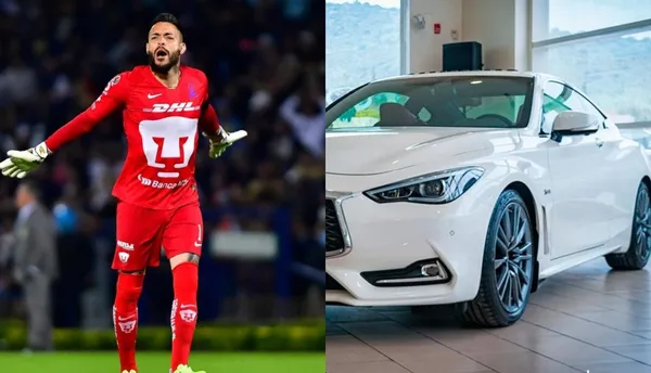 El coche que recibió el jugador mexicano