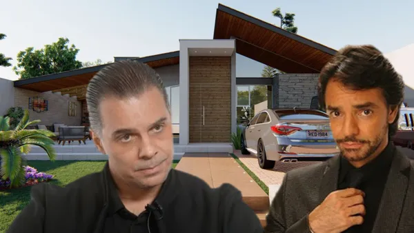El comediante Eugenio Derbez tiene una casa en Miami valorada en 7 millones de dólares, Martinoli tiene una más modesta en Polanco