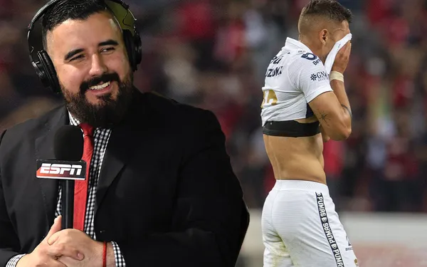 El comentarista de ESPN volvió a criticar a los Pumas después de vencer a Cruz Azul.