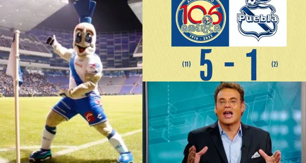 El comunicador dijo que el América recibiría camote por parte del Puebla, pero no fue así. Ahora esta fue su reacción.