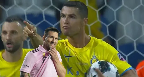 El comunicador y sus palabras, al ver que Cristiano marca un nuevo tanto y el por qué Messi debe aprender de CR7.