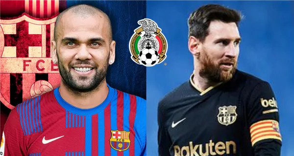 El cuadro Culé hizo oficial el tema de la vinculación de Dani Alves para el cuadro Culé. Dani Alves sí pediría a un mexicano como refuerzo.