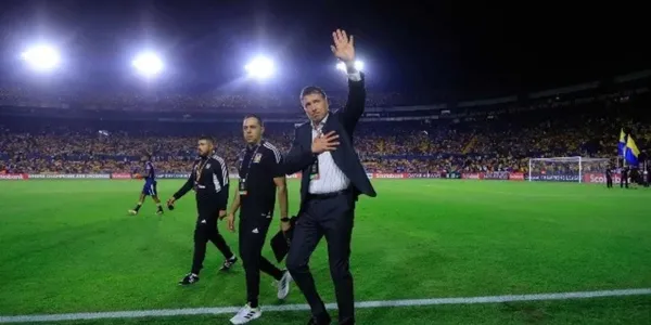 El debut del entrenador Siboldi