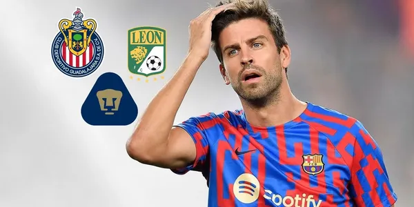 El defensa español Gerard Piqué que anunció su retiro y en su retina quedará grabado a un solo equipo mexicano al que considera grande