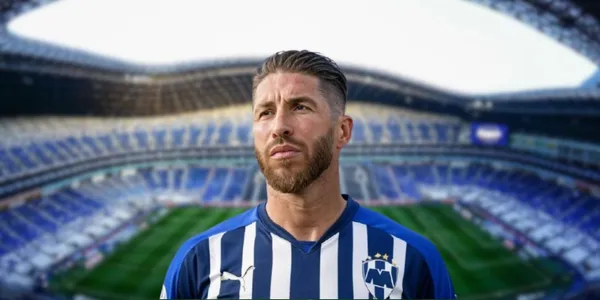 FOTO: Sergio Ramos con la playera de Rayados