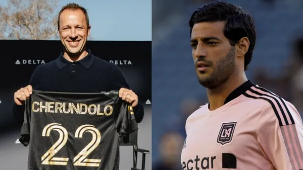 El delantero Carlos Vela tiene contrato con LAFC solo hasta el verano y el DT del club habló sobre su futuro inmediato