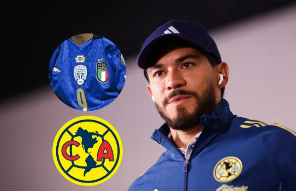 El delantero confesó que sería un honor vestir la camiseta del conjunto azulcrema algún día.