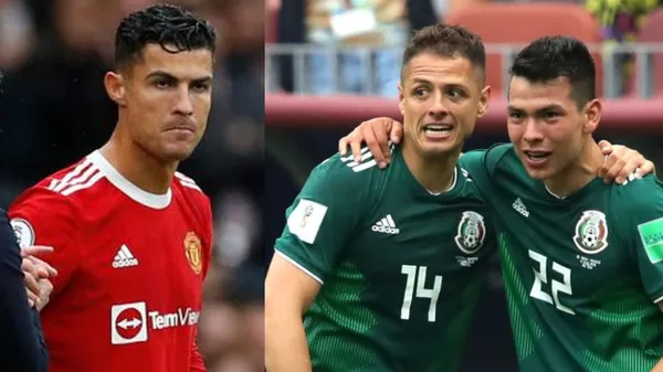 El delantero Cristiano Ronaldo en su etapa con el Real Madrid insulto a Chicharito mientras llena de elogios a Hirving Lozano
