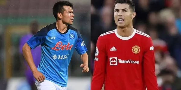 El delantero Cristiano Ronaldo le daría un golpe bajo a Hirving Lozano en Europa