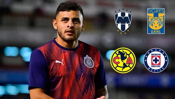 El delantero de Chivas, Alexis Vega, reveló sin querer el equipo donde considera jugar en el 2022
