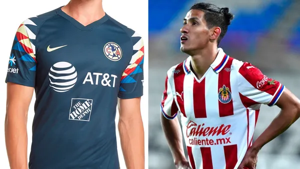 El delantero de Chivas, Uriel Antuna ya sabe lo que es estar cobijado por la playera del América