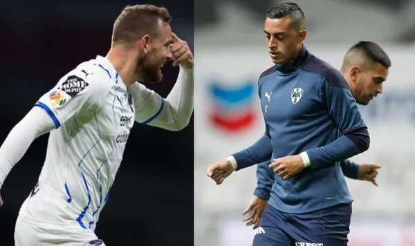 El delantero de los Rayados tuvo una reacción sorpresiva cuando vio que Janssen entró de cambio y de inmediato marcó gol