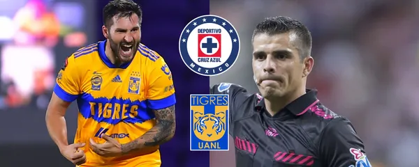 El delantero de Tigres envió un sutil mensaje hacia el arbitraje tras verse afectado contra Cruz Azul.