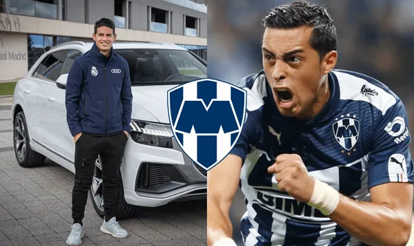 El delantero del Monterrey no rinde, ni anota pero así llega a entrenar con Rayados