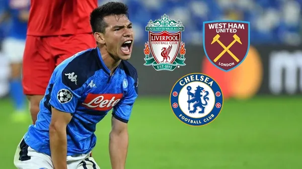 El delantero Hirving Lozano estampa su firma y se prepara para dejar Napoli; la Premier League lo espera