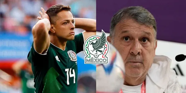El delantero Javier Hernández también opinó sobre el mal planteamiento de Martino ante Argentina