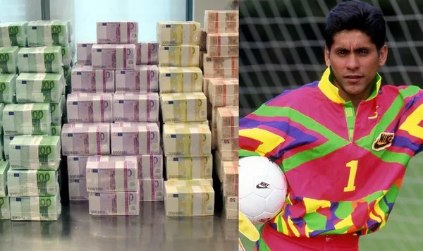El delantero llegó a costar 100 millones de euros y dentro de sus jugadores más admirados, está Jorge Campos.