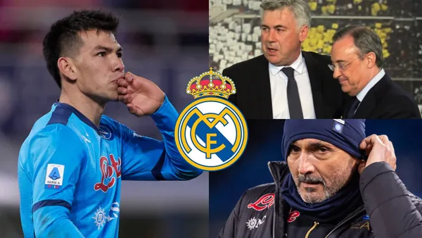 El delantero mexicano está en el radar del Real Madrid y en el Napoli tienen claro que pueden vender a Hirving Lozano