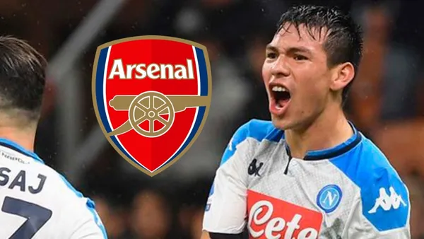 El delantero mexicano Hirving Lozano fue sondeado por el Arsenal; pagan 50 millones de euros por su nuevo refuerzo