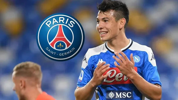 El delantero mexicano Hirving Lozano recibe una inesperada noticia del PSG