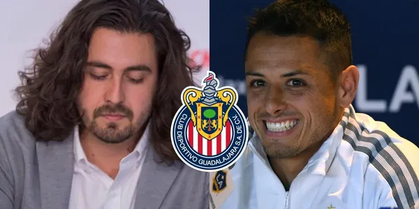 El delantero mexicano Javier Hernández le da la menor noticia a Chivas; pero Amaury Vergara se preocupa