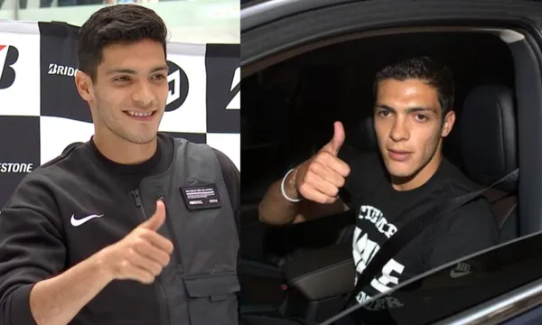 El delantero mexicano Raúl Jiménez no aparece en los entrenamientos de los Wolves, pero firma para una nueva marca