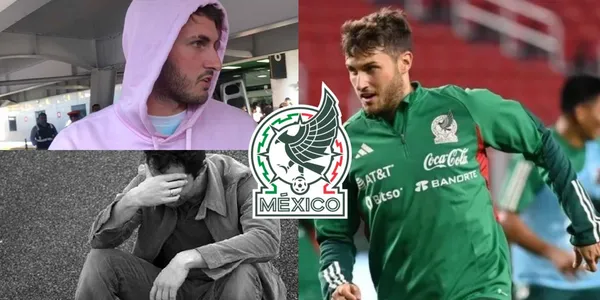 El delantero mexicano Santiago Giménez ya llegó a México y tuvo una reacción algo sorpresiva