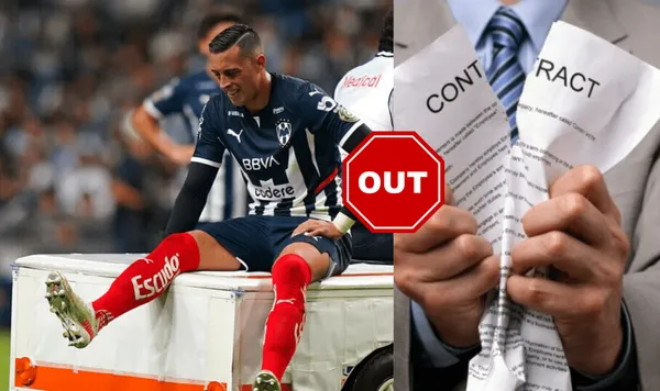 El delantero naturalizado se lesionó otra vez en Monterrey