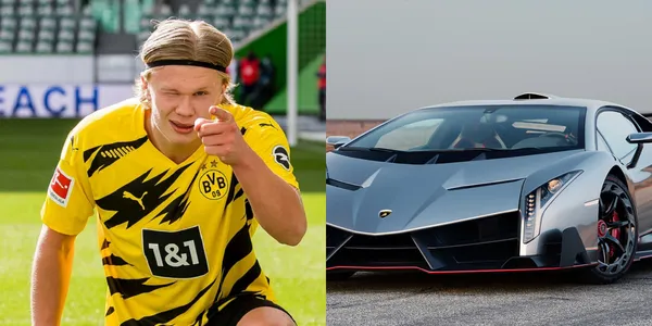 El delantero noruego adquirió un vehículo valorado en 252 mil euros