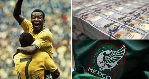 El deportista de la selección de México, que sin mucho esfuerzo, se hizo millonario gracias al fútbol. Pelé tuvo que trabajarla más duro.
