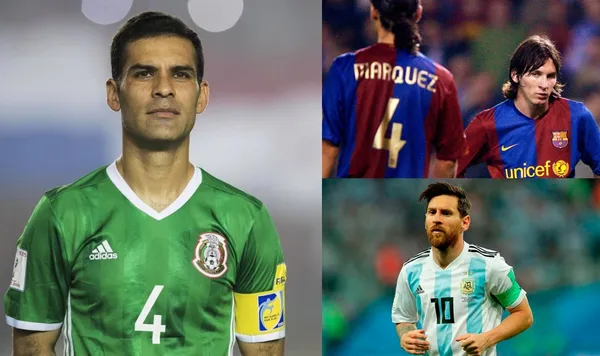 El día en el que Rafa Márquez dejó de lado la pelea y las malas caras para pedirle la camiseta a Lionel Messi.