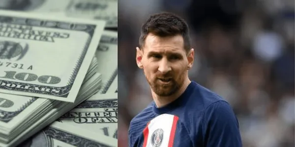 El diez argentino pierde este dineral por ser sancionado con París Saint Germain.