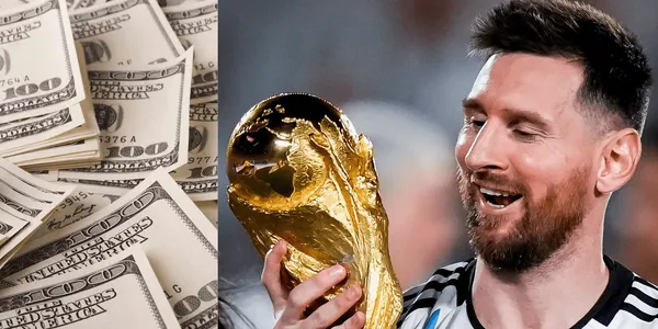 El diez rompió otra marca histórica y este es el trofeo que le dieron a cambio.