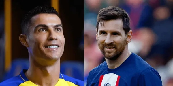 El diez tuvo esta respuesta cuando le cantaron a favor de CR7 en la derrota ante Rennes.